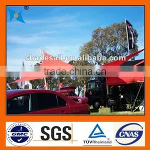 Square HDPE Car Parking Sun Shade Net thumbnail-1