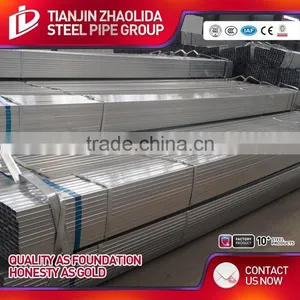 Cold Rolled Think Wall Hot Dip Galvanized Square Tubes for Low Pressure Water Pipe Oil Gas Use thumbnail-4