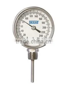 Bimetal Thermometer Stainless Steel & Wetted Parts Type TI.31 - Process Grade Resettable thumbnail-1