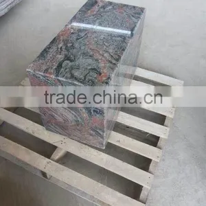 China Multicolor Red Granite Park Bench thumbnail-2