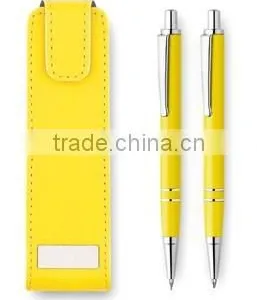 Hot Style Colorful Ball Pen and Mechanical Pencil With Pen Pouch thumbnail-4