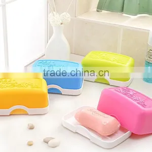 Wholesale Stock Portable Square Plastic Soap Holder thumbnail-1