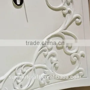 Modern 3d Book Design Resin Wall Clock for Living Room thumbnail-4