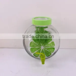 Fruit Juice USA Hotsale Beverage Glass Dispenser With Tap thumbnail-5