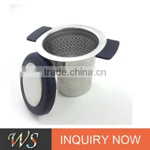WS-IF004 Stainless Steel Tea Infuser With Silicone Handle/Tea Cup thumbnail-1