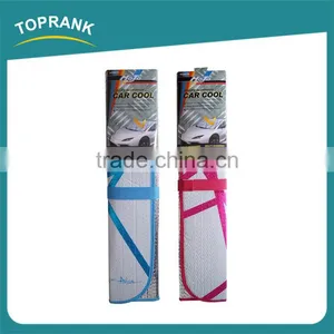 TOPRANK ALUMINIUM CAR SUNSHADE, FRONT WINDSHIELD PRINTING SUNSHADE, BUBBLE CARCOOL thumbnail-2
