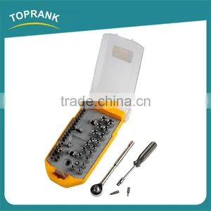 41pcs Screwdriver and Socket Set, Adjustable Ratchet Screwdriver Set thumbnail-3