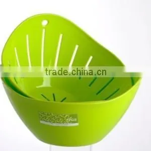 Plastic Kitchen Wash Rice Bowl With Strainer thumbnail-6