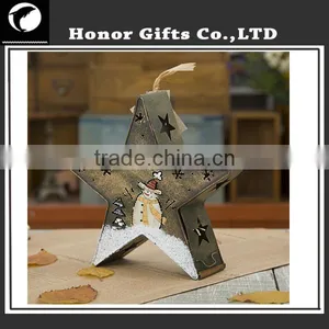 Best Selling Christmas Decoration Star Style Christmas Candle Holder thumbnail-1