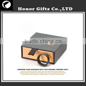 Food Grade Eco-friendly Wedding Men's Black Silicone Rings thumbnail-3