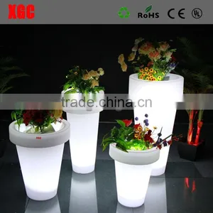 Lighting up Decoration LED Flower Pot for Home and Outdoor thumbnail-2
