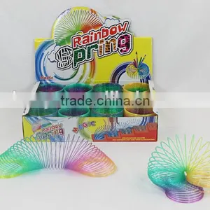 Hot Sale Plastic 3 in 1 Magic Rainbow Spring Kids Educational Toys/hot Sale Promotional Gift Magic Rainbow Circle thumbnail-1
