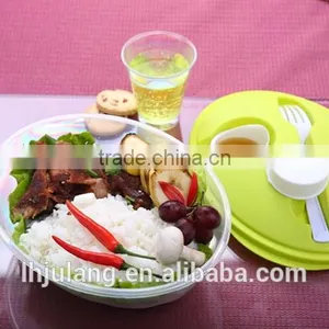 BPA-Free Plastic Lunch Box With Fork and Sourcing Container thumbnail-2