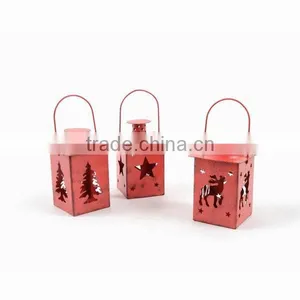 Mini Christmas Deer Lantern thumbnail-2