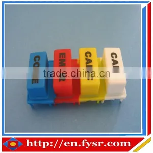 High Quality Membrane Silicone Rubber Press Keypad With Carbon Pills thumbnail-1