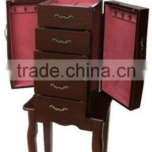 MDF/WOODEN JEWELRY ARMOIRE thumbnail-2