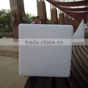 Rechargeable Colorful LED PE Cube thumbnail-1