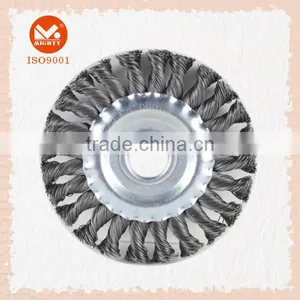 Good Quality Twisted Knot Circular Steel Wire Brush thumbnail-1