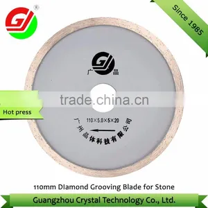 High Quality Diamond Stone Blade for Grooving 110mm Circular Blade thumbnail-2