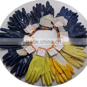 DDSAFETY Hot Sale Nitrile Coated Knit Work Gloves For Oil Proof thumbnail-5