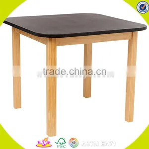 Wholesale Beautiful Wooden Table and 4 Chairs,household Kids Wooden Table and 4 Chairs,top Sale Table and 4 Chairs W08G141 thumbnail-4