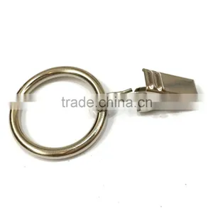 ID30mm & OD37mm Rod Ring With Clip Hanging / A Ring With A Clip / Iron Curtain Ring With Clip thumbnail-4
