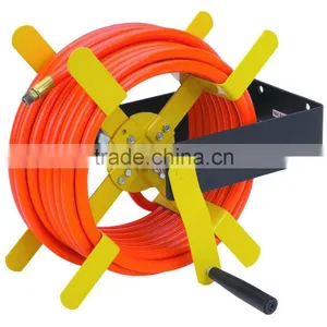 Garden Automatic Rewind Hose Reel Rack thumbnail-1