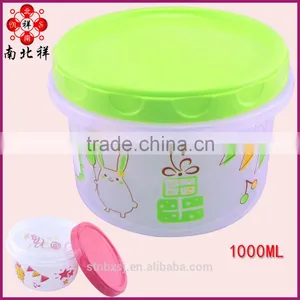 1000ML Round Shape Eco Food Container Keep Fresh Box thumbnail-1