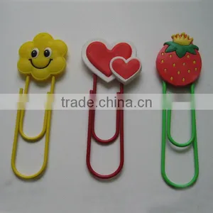 Customized PVC 3d Cartoon Paper Clip thumbnail-5