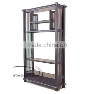 LIBRARY LAURENT 2 DRAWERS WITH EXTRA SHELVES CABINET thumbnail-1