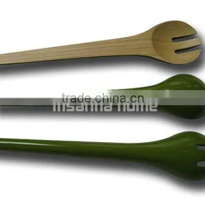 Bamboo Colored Lacquer Cutlery thumbnail-1