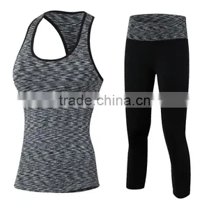 Women Sport Sets for Running Yoga Fitness Gym Girl Clothing Sports Bra and Sport Leggings Sportwear Suit for Woman thumbnail-5