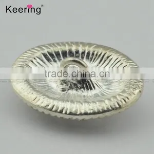 Keering-made Vogue Oval Rhinestone Alloy Button for Shirts WBK-1466 thumbnail-2