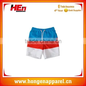 Hongen Apparel Hot Sale Men Beach Wear Swim Trunk Board Shorts For Men thumbnail-1
