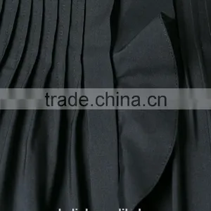 Hot Sale Nice Design Women Executive Pleated Silk Shirts 2016 thumbnail-5