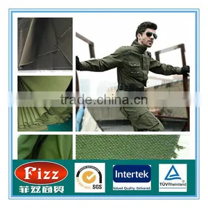Pure Cotton Army Green Canvas Tarpaulin Fabric thumbnail-1