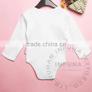 Cotton Baby Romper Bodysuit. Long Sleeve, 5 Color, no Minimum. High Quality and Law Price thumbnail-2