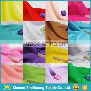 New Design Multi Color 75Dx75D 100% Polyester Dobby Georgette Dress Fabric thumbnail-1