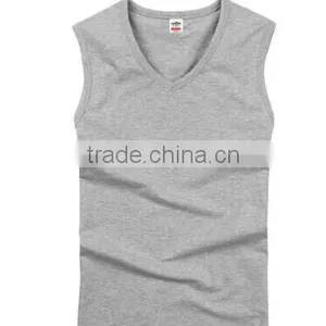 Summer Style Tank Tops Men Undershirt 2015 New Brand Quality Men's Vest Bodybuliding Gym Singlets Men's Brand Sleeveless thumbnail-2