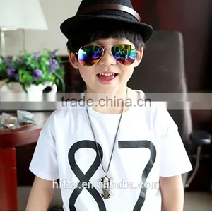 HFR-YA10 Children Colored Sunglasses Frog Mirror Reflective Sunglasses Glasses thumbnail-2