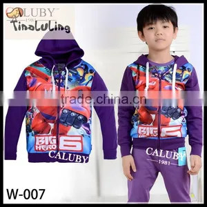Kids Clothing Wholesale Jacket Kids Baby Boys Big Hero 6 Baymax Robot Mascot Costume thumbnail-1