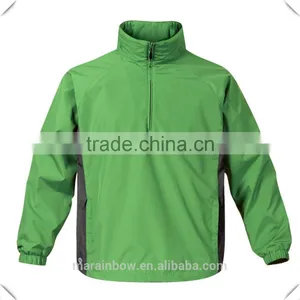Mens Golf Lightweight Windshirt Waterproof ,Mens Sport 1/2 Zip LS Water Repellent Golf Windshirt Jacket thumbnail-1