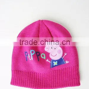 Lovely Printed Cashmere Winter Hats thumbnail-1