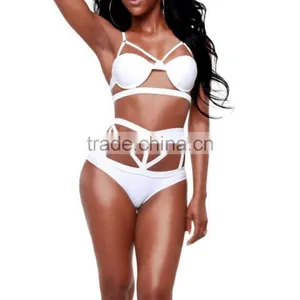 M899 Dingyang Fashion Sexy Bandage Hollow One Piece Bikini Swimwear thumbnail-1