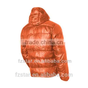 Mens Hooded Goose Down Jacket thumbnail-2
