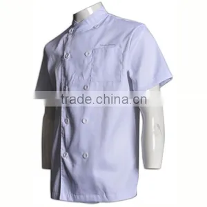 Custom Unisex Italian Style Executive Chef Uniform thumbnail-2