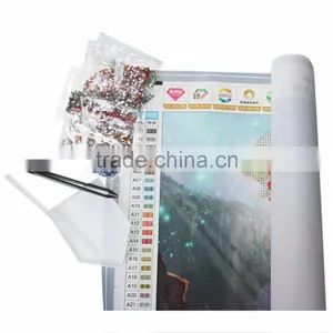 New Phoenix Pattern Embroidery Diamond Rhinestone Painting DIY Kit Cross Stitch Fabric thumbnail-3