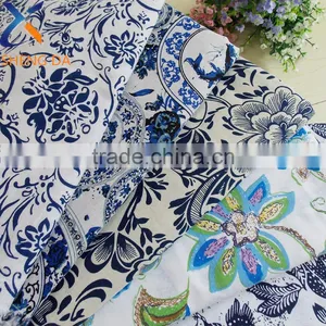 Ttraditional Chinese Printed 100% Poplin Cotton Fabric Construction thumbnail-1