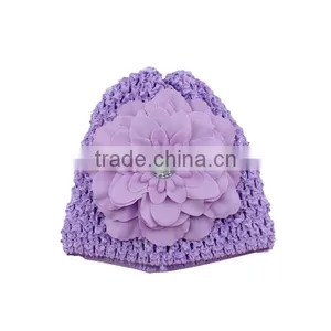 Top Baby Hat With Flower thumbnail-2
