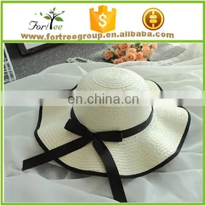 Wholesale Fashion Summer Women Panama Beach Hat thumbnail-6